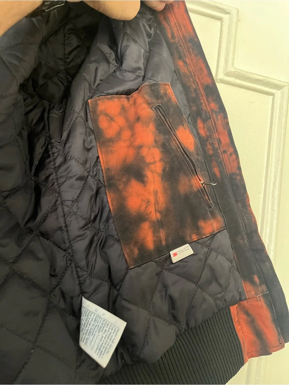 Carhartt custom 1 of 1  Tie-Dye Hooded Zip Jacket -